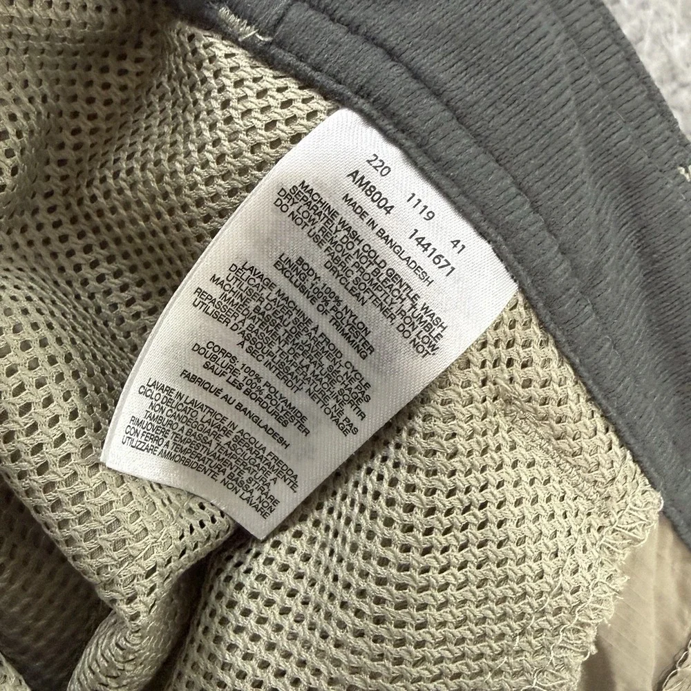 Columbia Mens Silver Ridge Convertible Pants Shorts 36x30 Beige Omni-Shade Cargo